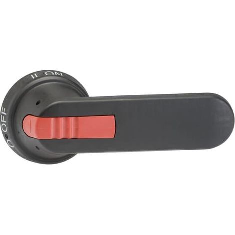 Poignée Pistolet noire 145mm pour Axe 12mm pour Inverseur 1SCA022399R8530 ABB 913577