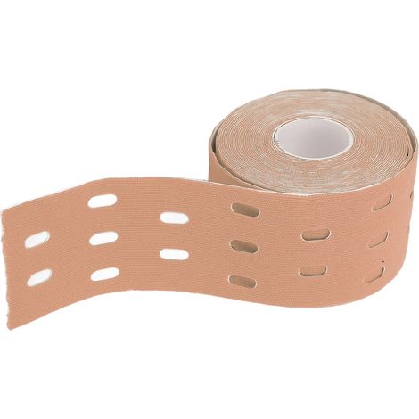 Bandage élastique perforé couleur chair pour cheville, poignet et épaule - Sport et récupération. (1/5)
