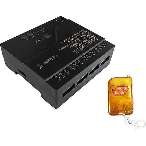 Ewelink 4CH WiFi intelligent relay interrupteur module APP RF commande 433M télécommande controller works alexa google (1/5)