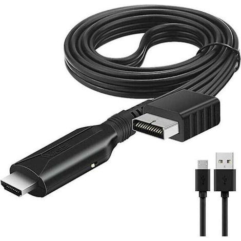 Câble adaptateur compatible PlayStation 2 PS2 vers HDMI HD RCA AV Audio Video X1 [DB] (1/5)