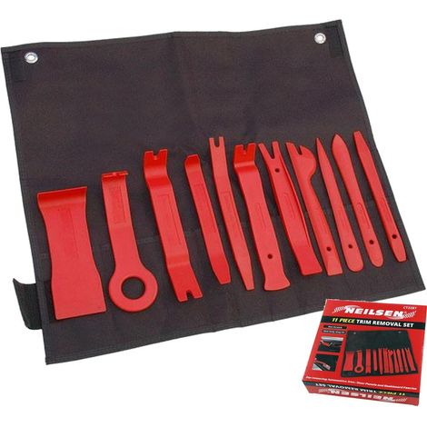 Neilsen 11pc Car Door Plastic Trim Panel Dash Installation Removal Pry Tools
