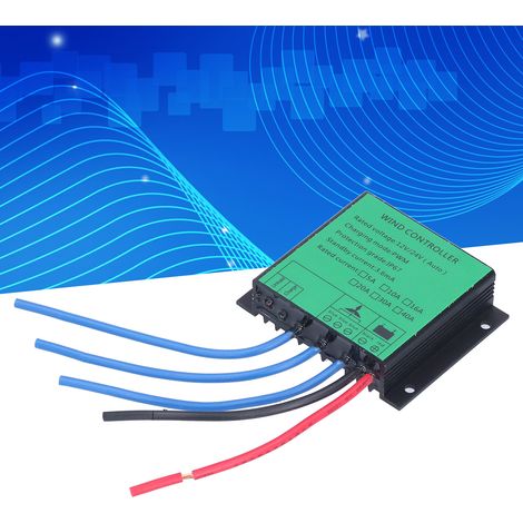 Contrôleur basse tension PWM pour éolienne 100W-400W, 12V/24 V, universel, 30A (1/5)