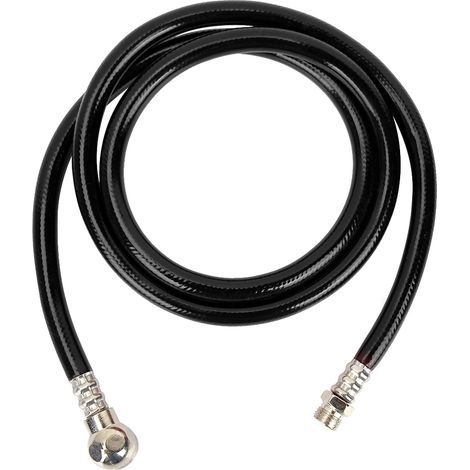 Tuyau de gonflage d'air de pneu de 1 m/1,3 m de long, tuyau pneumatique en PVC de 1/4" de 400 psi(1) (1/5)