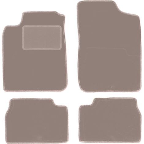 Tapis en velours beige pour : Daihatsu Charade à hayon (1994-2000) (1/5)