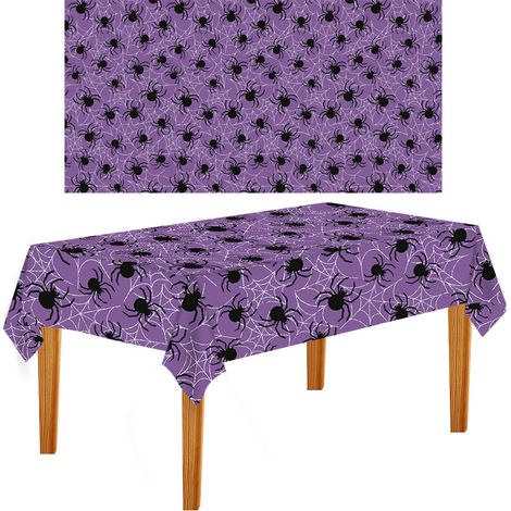 (2) 2 nappes d'Halloween, nappe rectangulaire imperméable, décoration d'Halloween (1/5)