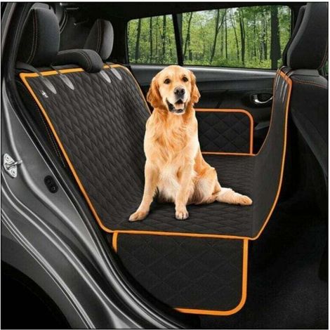 X-Large Housse de siège pour chien Couverture Protection de Banquette Siège imperméable Hamac pour Chien avec et Sac de Transport pour Voiture Nettoyage Facile152 x 163 cm