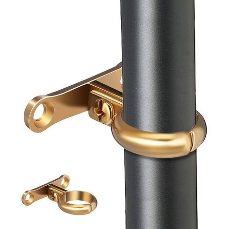 Serrage-câble en Laiton pour Tuyau avec Installation Facile, Support Polyvalent pour Applications DIY et Usage Extérieur, Clip Robuste pour Fixation de Tubes (1/5)