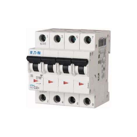 Leistungsschalter 4P C 1,6A 15kA AC FAZ-C1.6/4 279048 (1/2)