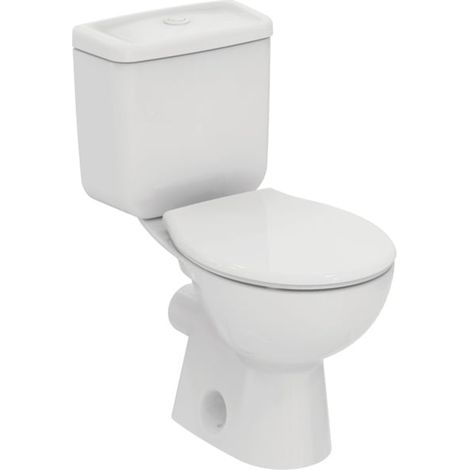 Pack WC au sol NOE sortie horizontale alimentation verticale