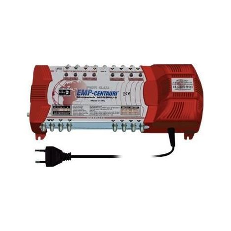 Commutateur multiple DiSEqC - EMP - MS9/8-PIU-5 - 9 entrées - 8 sorties - Bloc d'alimentation