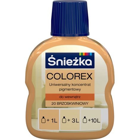 Śnieżka Colorex pintura pigmento Melocotón mate 100ml