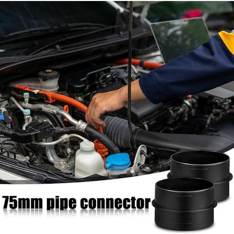Round Pipe Fitting with Hose Clamps Auxiliary Heating Accessory for Heating or Cooling Applications (1/3)