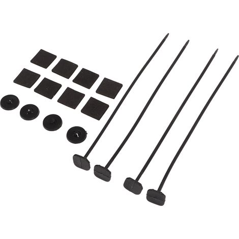 Lot de 2 attaches caoutchouc pour ventilateur radiateur électrique, kit de montage pour voitures et camions (1/5)