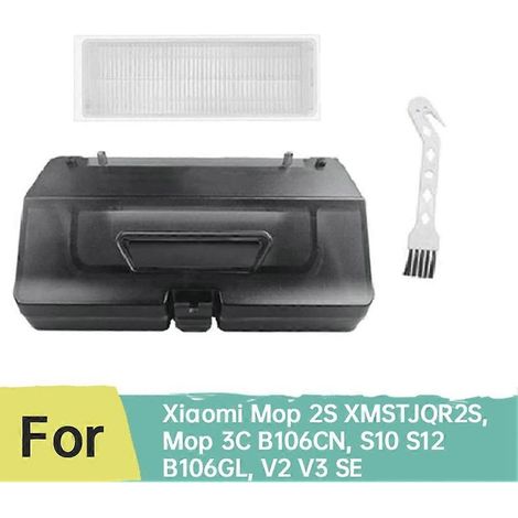 Ricambi per aspirapolvere Xiaomi Mop 2S XMSTJQR2S, Mop 3C B106CN, S10 S12 B106GL, V2 V3 SE (serbatoio acqua e contenitore polvere 2 in 1) (1/5)