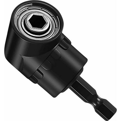 105°-Adapterhalter, rechtwinkliger Bohrer, Winkelschraubendreher, vielseitiger Winkelbithalter mit 1/4-Zoll-Magnetbithalter, Bohreradapter für das Bohren in engen Räumen, FLITI (1/4)