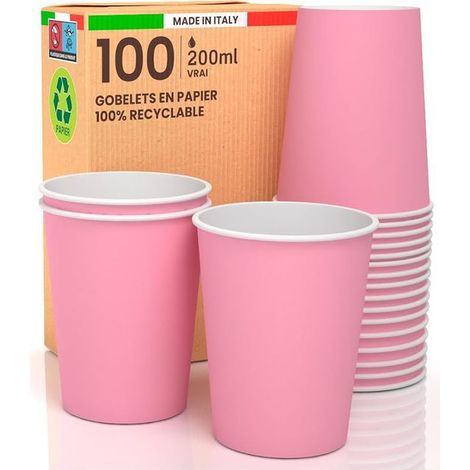 Paper Cups Pink (1/5)