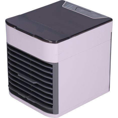 Tragbarer USB-Mini-Ventilator, Luftbefeuchter und Luftreiniger für Auto, Büro und Zuhause leiser Luftkühler (1/5)