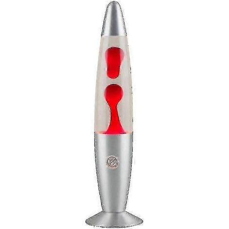 Lampe à lave rouge grand format : mouvement de cire liquide fluide, veilleuse décorative, divertissement pour adultes, adolescents et enfants (1/4)