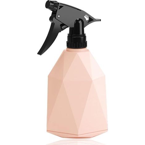 Drucksprüher, abnehmbarer Blumensprüher für Zuhause, Büro, Topfpflanzen, Bonsai, Bewässerung, Gartenblumen, Pflanzen, Bewässerungswerkzeug (600 ml, Rosa) (1/5)