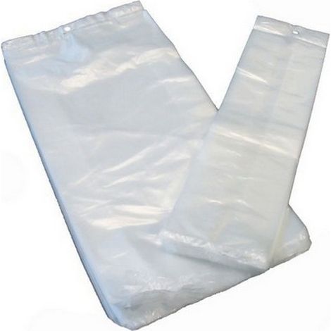 10KG BUSTE A STRAPPO TRASPARENTI cm. 20x10x50 h KG 10