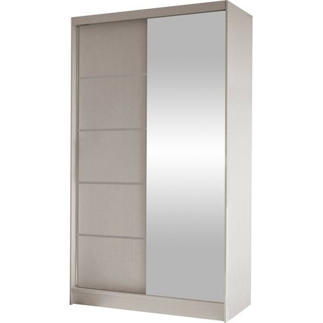 Armoire Closico Fractor III, Cachemire, 200x100x58cm, Portes d'armoire: Coulissantes, Nombre d'étagères: 4