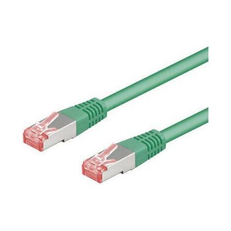 Goobay 95464 cable de red Verde 0,5 m Cat6 S/FTP (S-STP) (1/2)
