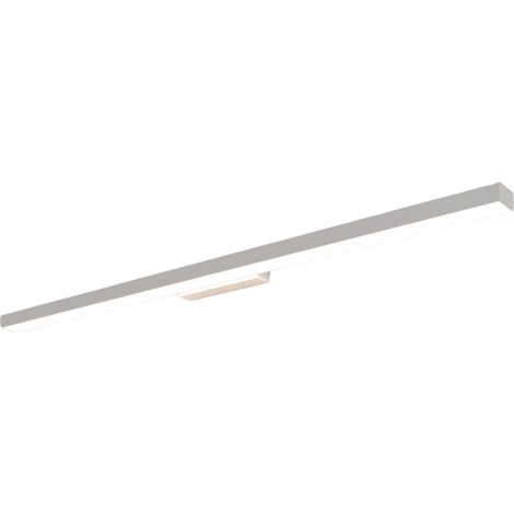 Lampada da parete per bagno sopra lo specchio, bianca, lineare, 92 cm, colore variabile, LED, 24W, AQUA Light Prestige (1/5)
