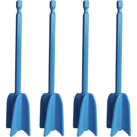 4 Agitateurs Silicone Reutilisable 16.5cm Melange Resine Epoxy Visseuse (1/5)