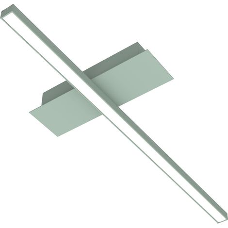 LUMICOM SPLINT 1X Plafoniera, STRIP LED, 17W/m, 3000K, metallo, verde iceberg, L50cm (1/2)