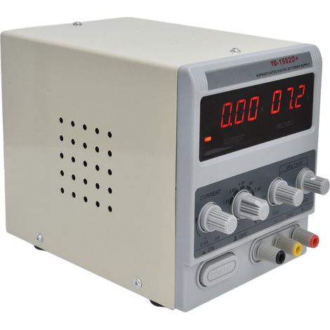 Alimentation CC à découpage réglable à 3 chiffres pour tests DIY 15V 2A 1502D+ (prise UE 220V) (1/5)