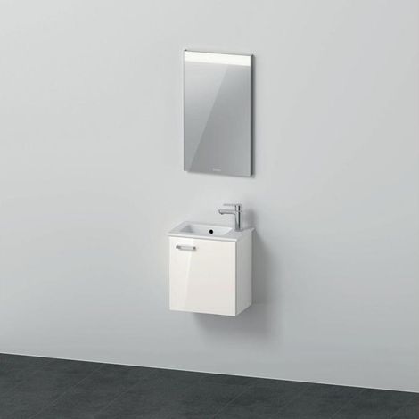 Duravit Xbase, Möbel-Set wandhängend, mit LED-Spiegel, Waschtisch (1/5)
