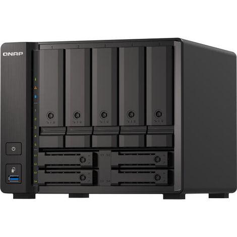 QNAP TS-H973AX NAS Torre Ethernet Negro V1500B (1/4)