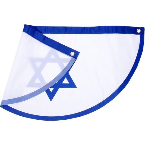 Israelische Gartenflagge Dekoration für Außenbereich aus (1/5)