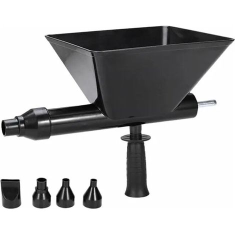 Macchina per iniezione di cemento, spruzzatore di malta portatile, pistola per iniezione elettrica per cemento, con 4 ugelli MIN (1/4)