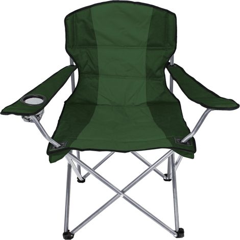 Comfort Anglersessel mit Getränkehalter grün-DMC2501