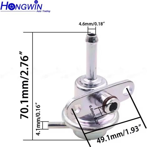 Applicable au régulateur de pression de carburant Toyota 23280-16120 (1/5)