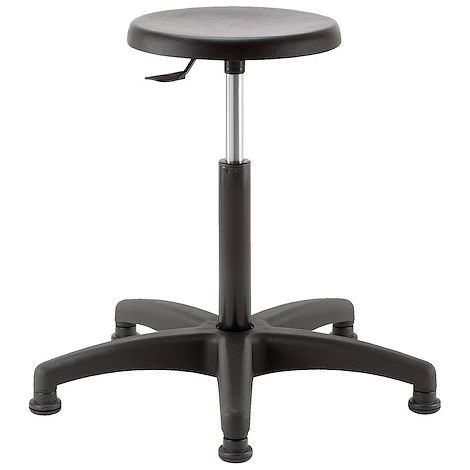 Tabouret technique assis-debout à patins - Maxiburo