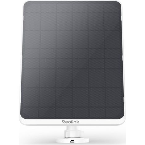 Panneau Solaire 12W pour Caméra Extérieure Rechargeable sur Batterie, avec Câble 4 Mètres (1/5)