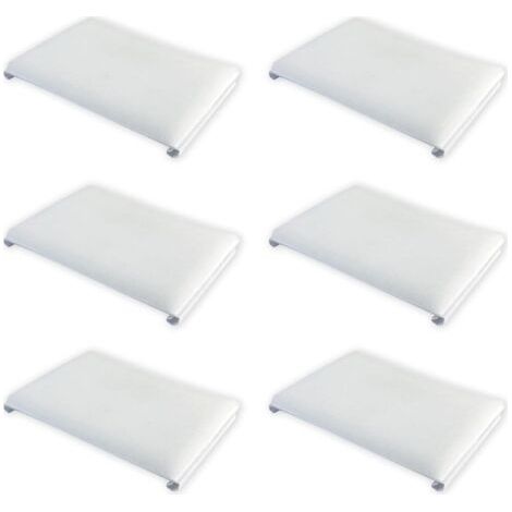 QORVA-6 Tampons de Déligneuse de Peinture,Tampons de Remplacement pour Coupe-Bordure,Peinture Coupe-Bordure Retouche,Pour Peinture Intérieure(12 x 9cm)