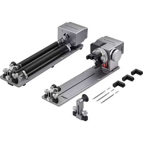 Mandril de grabado, rotación de 180°, compatible con máquinas láser, R8 pro (1/2)