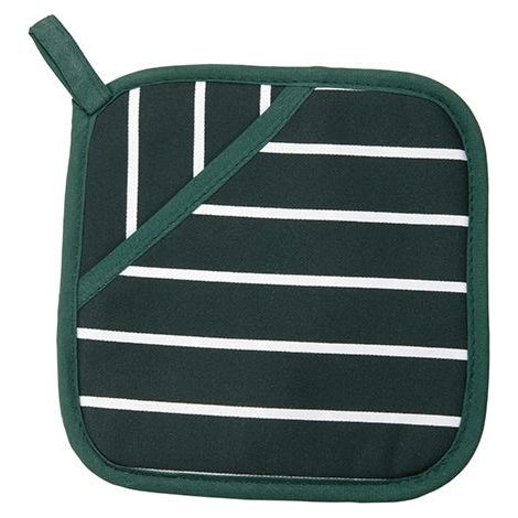 Dexam Rushbrookes Classic Butchers Stripe Pot Grab Green
