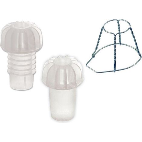 TAPPO PER SPUMANTE 'LISCIO' cf. 100 pz