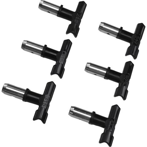 Embouts de pulvérisateur airless 211 315 417 515 517 523 avec 5 filtres et 2 porte-buses pour peinture décorative maison (1/5)