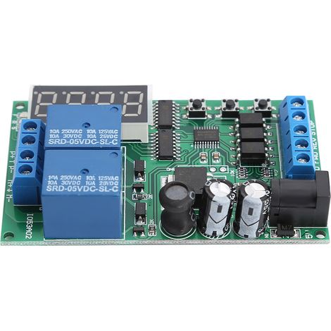 5V - 24V Motor Vorwärts-/Rückwärtssteuerung Zeitverzögerung Zeitzyklen Relais (1/5)