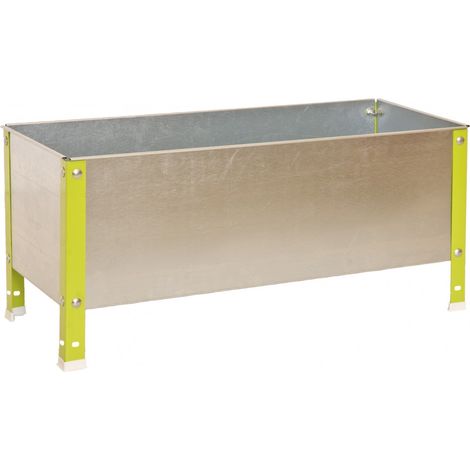 Huerto Urbano SIMONGARDEN 410x1200x400 verde/galv-150l (1/4)