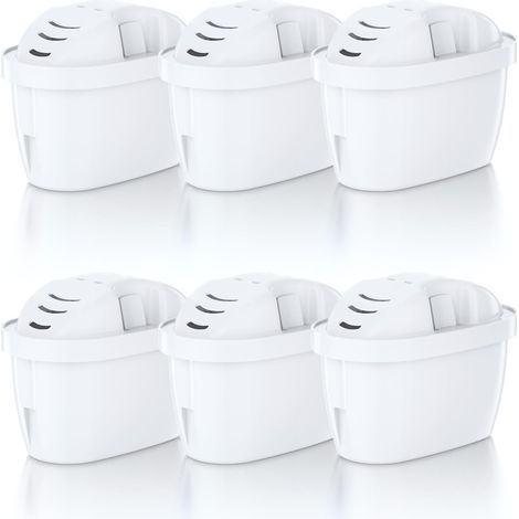 Cartouches de Filtre à Eau Compatibles avec BRITA MAXTRA+|Recharge Brita Économique pour Carafe Filtrante|Alternative à Cartouche Pack de 6 (1/5)