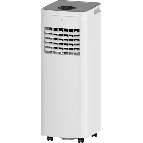 ELECCI 4-in-1 mobiles Klimagerät mit Belüftung, Kühlung, Entfeuchtung, Schlafmodus, tragbar und leise, 5000 m³/h