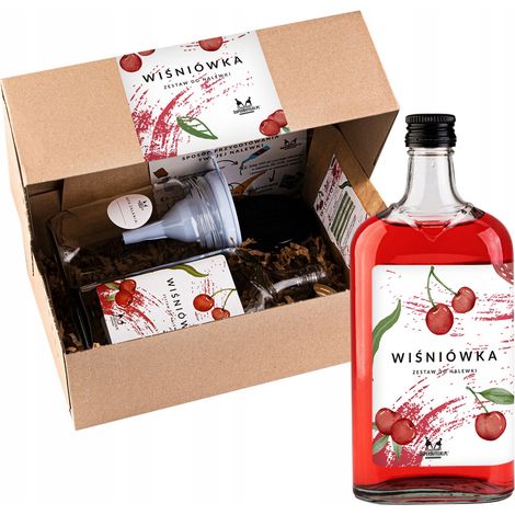 Kirschlikör-Zubereitungsset als Geschenk (1/5)