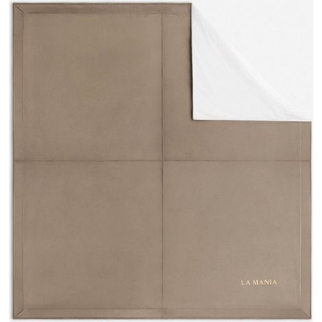 Tagesdecke Velvet Touch Taupe 240x220 cm (1/5)