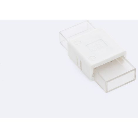 Conector Hipopótamo para Tira LED Autorectificada 220V AC SMD Silicone FLEX Ancho 12 mm 12 mm (1/2)